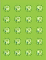 Meatless Meals Stickers (PDF)
