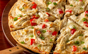 A gourmet pizza made with a BONICI® crust solution.